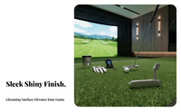 Putting Tool Head Practice Aid Blade Putting Tool Head Putting Instructor Ambidextrous Design Long-Lasting Zinc Alloy