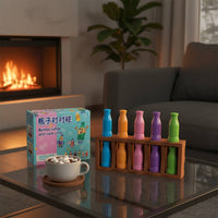 10 Bottles Parent-Child Interaction Color Bottle Memory Toy Educational Bottle Pair Matching Game Easy to Learn Blind Guessing Game for Children, Preschoolers, Classroom