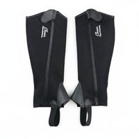 Synthetic Leather Half Leg Guards Horse Riding Leg Guards Tear-Resistant Sports Guarding Equipment for People