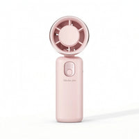Foldable Fan Lightweight Handheld Fan with Lanyard Battery Powered for Commuters