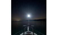 LED Anchor Light DC 12V-24V 360-Degree White Boat Light Marine Lighting for Yacht, RV, Recreational Vehicle