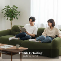 Curved cumulus Sofa French Cream design aesthetic sectional cumulus Sofa Modern Minimalist Living Space Design Room Seating for Families, Lounging, Lounge Area, film evenings