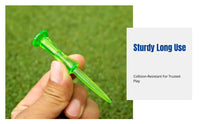 Sporting Tee, Championship Accessory, Sturdy 8-Point Head, Precise Placement, Multi-Color, Boxed