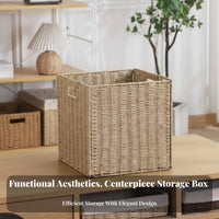 Stackable kids' Bin with Lid Sturdy Construction foldable Toy Chest for Girls