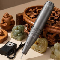 Engraving Pen Hand-Held Engraving Pen Kit Beginner-Friendly Electric Engraver for Wood Carving