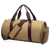 Travel Duffel with Pocket Detachable Duffel Bag with Shoulder Strap Zippered for Journeyers, Gym-Goers
