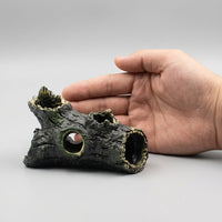 Mini Animal Fish Aquarium Ornaments, Small Resin Aquarium Decoration for Freshwater, Plant-Attachment Capable Aquarium Decoration with Hiding Space