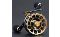 Foam Grips Micro Lead Fishing Reel Lightweight Compact Design Fishing Reel Fluid Retrieve