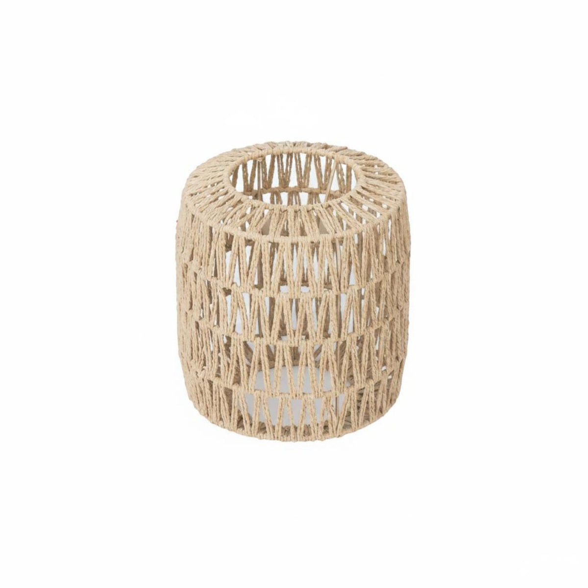 Handwoven Handmade Lantern Lampshade Rattan Design Boho Hanging Light E26/E27 Bulb Base Woven Hanging Lamp LED Compatible for Restaurant, Hotel, Homestay