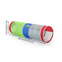 Crawl-Through Tunnel Foldable Crawl Through Tunnel Collapsible Portable for Toddlers, Playroom, Daycare