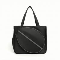 Racket Bag with Shoe Compartment Large Capacity Tennis Bag with Shoe Compartment Portable for Gym