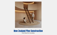 Personalized Carbonized Climbing Frame, Wooden Slide, Balance Board, Kids Educational Play