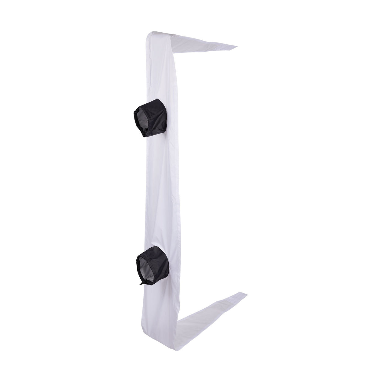 Window Sealing Curtain Double Protection Window Seal with Drawstring Air Exchange Barrier Portable for Apartment