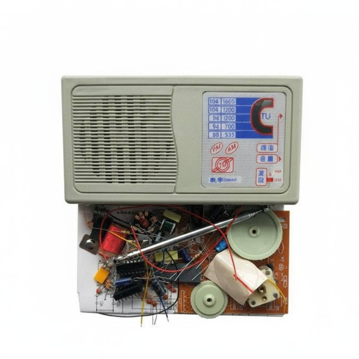 AM FM Radio Kit Educational DIY Radio Assembly Kit Easy to Solder for Beginners