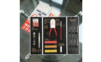 Model Tool Set Model Assembly Tool Set Rust Resistant for Beginners, Workbench