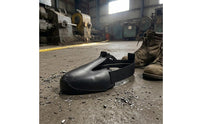 Slip-on Anti-Crush Shoe Cover Open Back Safety Shoe Cover Adjustable Strap Foot Protection Molded Plastic