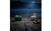 Fishing Lamp Holder Telescopic Adjustable Fishing Light Tripod Multi-Angle Ground-Mounted Light Stand for Night Anglers, Riverbank