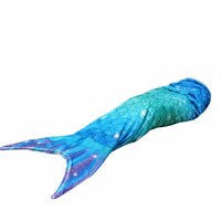 Mermaid Sleeping Bag Warm and Comfortable Mermaid Tail Blanket Skin Friendly fishes Scale Pattern Blanket for Girls, Lounging