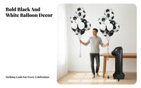 15 Pieces Includes Foil Balloons Soccer Theme Balloon Kit Easy to Assemble Football Party Balloon Set for Children, Parents, Pubs