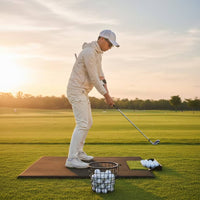 Curved Golf Swing Training Aid Rigid Golf Arm Corrector Padded for Golfers, Beginners, Range Sessions, Home Practice Exercises