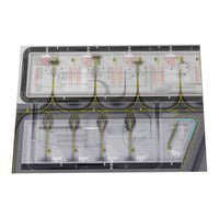 Model Airplane Display Base Premium Airport Diorama Accurate Airport Diagram Sheet for Hobby Rooms