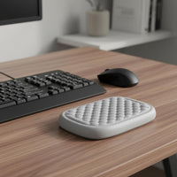 Soft and Elastic Memory Foam Elbow Cushion Non-Slip Rubber Base Memory Foam Arm Cushion Easy to Clean for Programmers, Drivers, Gaming, Car