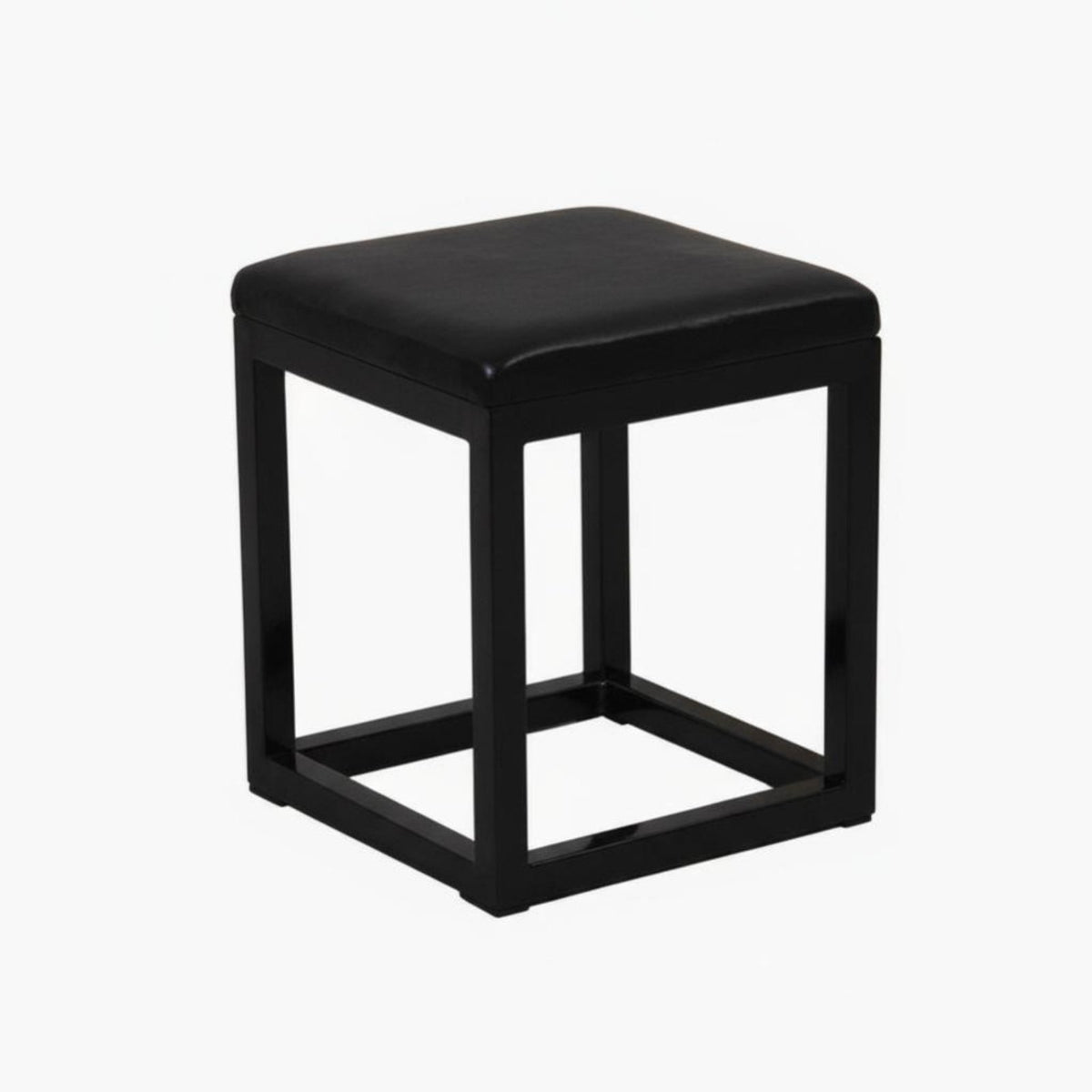 Nordic design paded Cube Stool Minimalist Design Indoor Seating Multi-Purpose Household Furniture Comfortable pad for Shop Owners, Apartment Dwellers, Fitting Room, cosmetology studio, Entryway, Home awayice