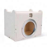Pet Cooling House Hard-Shell Cooling Shelter with Display Compact for Small Pets