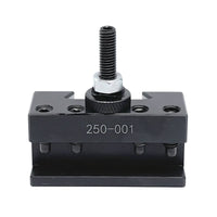 Lathes Tool Post with Adjustment High Accuracy Boring Turning and Facing Holder Precision Ground Hardware for Hobbyists, Metalworking, Machine Shops