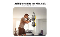 Boxing Reaction Ball Solo Training Floor to Ceiling Ball Fast Return Double End Punching Bag for Fighters, Fighting Artists, Home, Gym