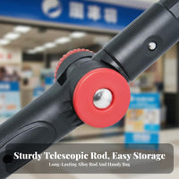 Multi-Purpose Telescopic Cleaning Brush Wet and Dry Use Extendable Pole Brush Stay Away from the Ladder Wall Washing Mop Soft Bristles for Shop Owners, Homeowners, Cleaners, Storefronts, High Walls, Outdoor, Ceilings