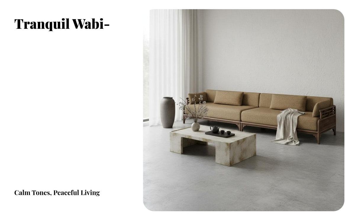 Straightrear Wooden Couch New Chinese design Sofa Song era Aesthetic Living Room Seating for Office Workers, Students, Lounge Area, Study, Bedroom
