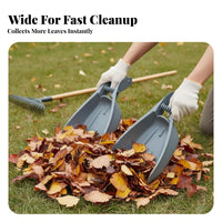 2 Pieces Plastic Foliage Claws Wear-Resistant Handheld Yard Rakes Hand Foliage Gatherers Long-Lasting Multi-Use for Gardeners