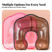 Hair Perm Shoulder Tray Leak-Resistant Hair Perm Neck Tray Clothes Protector U-Shaped Drip Collect Er for Hairstylists, Hairdressers, Barbershop