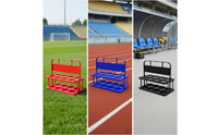 Water Bottle Rack with Handle Foldable Water Bottle Carrier Two-Tier for Coaches, Athletes, Sideline