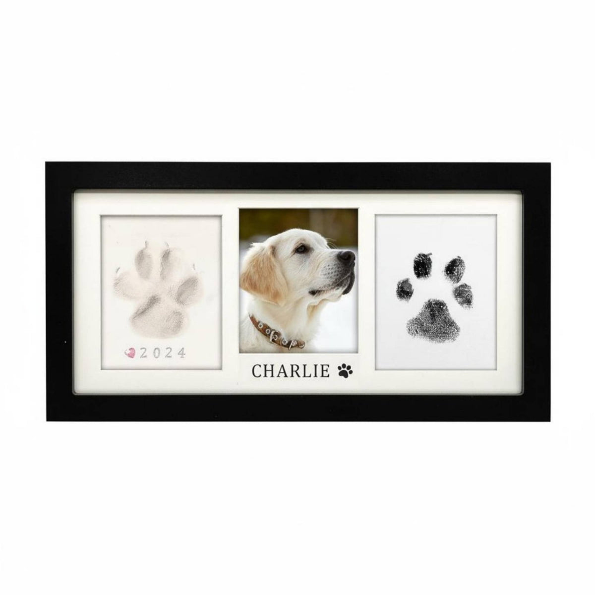 Animal Footprint Print Frame Set with-Clean-Application Impression Pad Animal Footprint Print Frame Clean and Easy for Office Desk