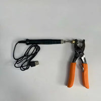Universal Serial Bus Heat Press Grommet Installer Easy to Install Badminton Racket Grommet Tool Set Racket Eyelet Replacement