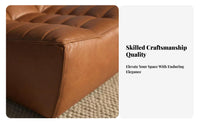 Wabi-Sabi aesthetic Armless Tufted Block Chair Small Space space-efficient configurable Sofa Nordic Inspired Living Room Seating Minimalist Aesthetic for Apartment Dwellers, Design connoisseurs, Homeowners, Lounge Area, perusing corner, Bedroom