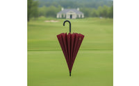 Windproof Umbrella with Hook Handle Classic 16 Rib Umbrella Long-Lasting Protection for Commuters, Commuting