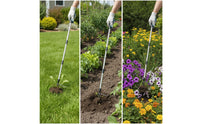 Unwanted Plants Puller with Claw No-Bend Unwanted Plants Puller Tool Gardening Weeder Detachable for Gardeners, Garden, Lawn