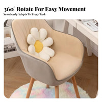 Upholstered Vanity Chair with Supportiverest Supportive Assistance Upholstered Tub Chair Soft Padding Luxuriously Comfortable