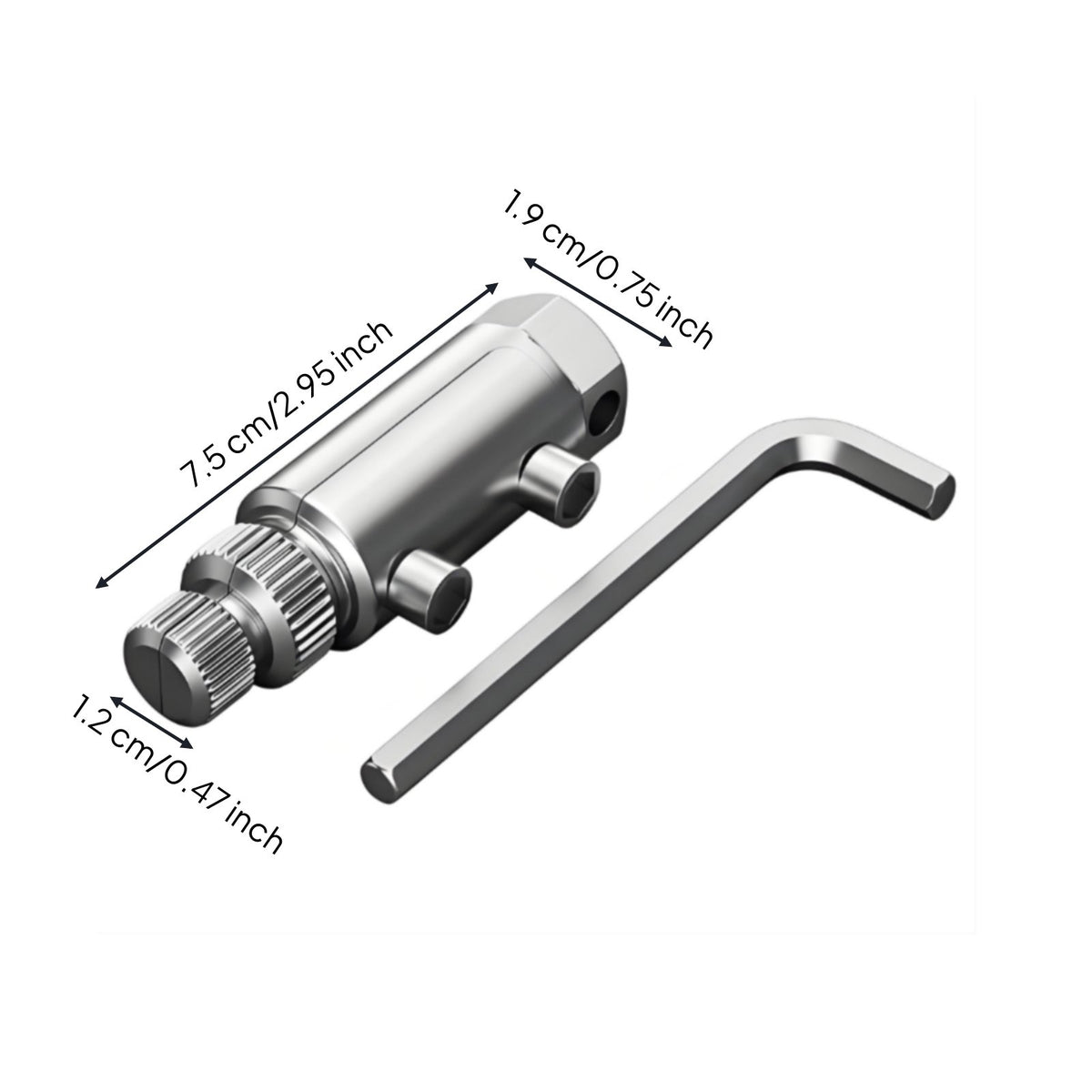 Pipe Faucet Extractor Long-Lasting Faucet Screw Remover Multi Layer Plated