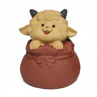 Sheep Tea Pet Realistic Sheep Ornament Cute Lamb Ornament