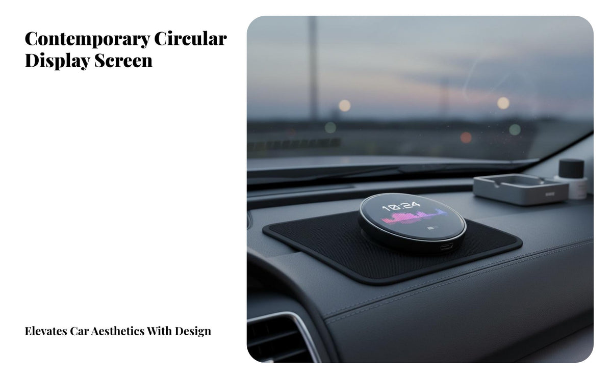 Electric Vehicle Instrument Panel KMH/miles per Hour Switchable Dashboard Speed Display Fast Driving Notification Alarm Digital Car Pace Meter