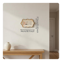 Vintage Design Metal Wall Sign Inspirational Quotes Retro Decorative Plaque Distressed Finish American Wall Decor Art for Cafe, Restaurant