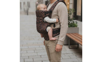 Adjustable Front and Back Baby Carrier Supportive Structured Baby Carrier Comfortable Lightweight for Parents, Outings