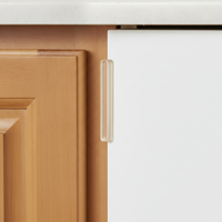Silicone Door Handle Wall Protector, Refrigerator Cabinet Door Back Wall Cushion, Anti-Collision Pad for Furniture and Walls