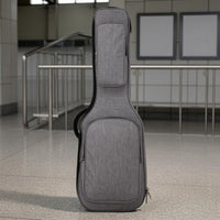 Electric Guitar Gig Bag Carrying Straps Padded Guitar Bag Metal Zipper Musical Instrument Gear