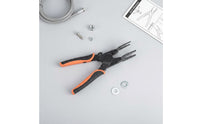 Push-to-Connect Fitting Removal Tool High-Carbon Steel Pipe Disconnect Pliers Industrial Grade Push Fit Release Tool for Plumbers, DIY Enthusiasts