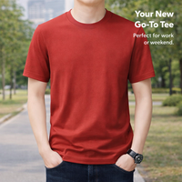 Men's Short Sleeve Collared Shirt for Business Casual Office Wear, Breathable 75% for Summer, Loose Fit Design